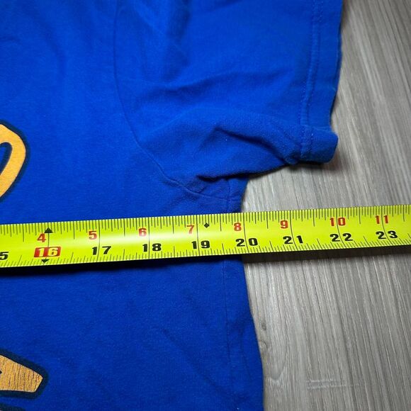 Blue vintage Nickelodeon 'Hey Arnold' Big Head Small Brain graphic tee   Size‎ M - Picture 5 of 6